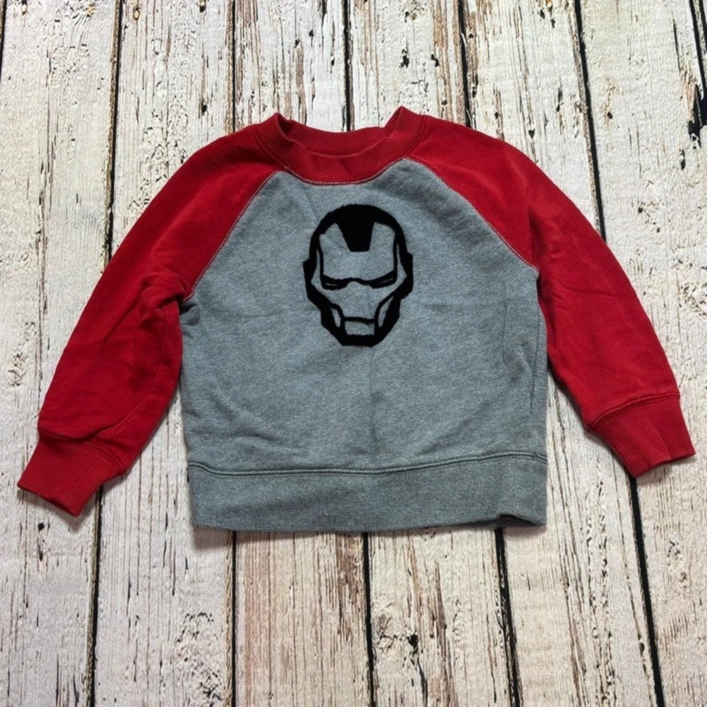 Hanna Andersson marvel Ironman sweatshirt 90 3T